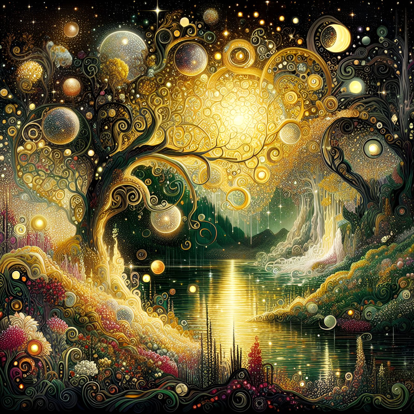 The Glow Tree, Enchanted Fantasies   by @shs_kenya