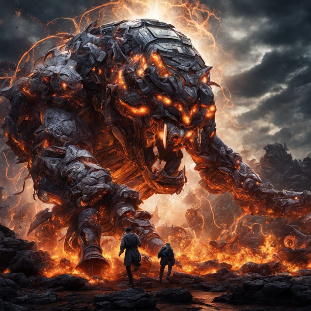 AI Art Generator's Cyberpunk Cityscape