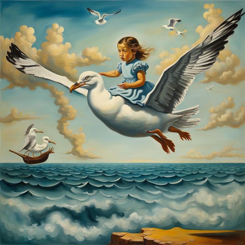 Flight Over the Ocean