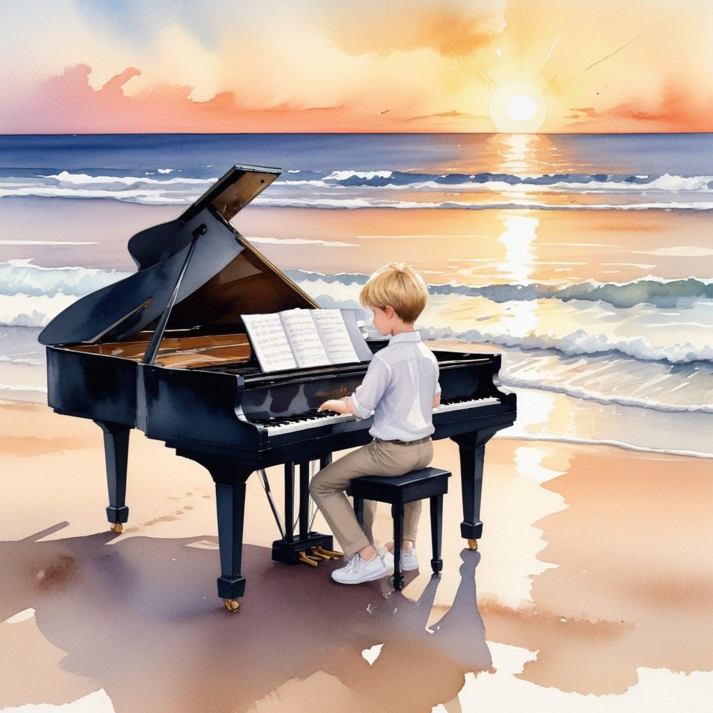 The melody of the waves