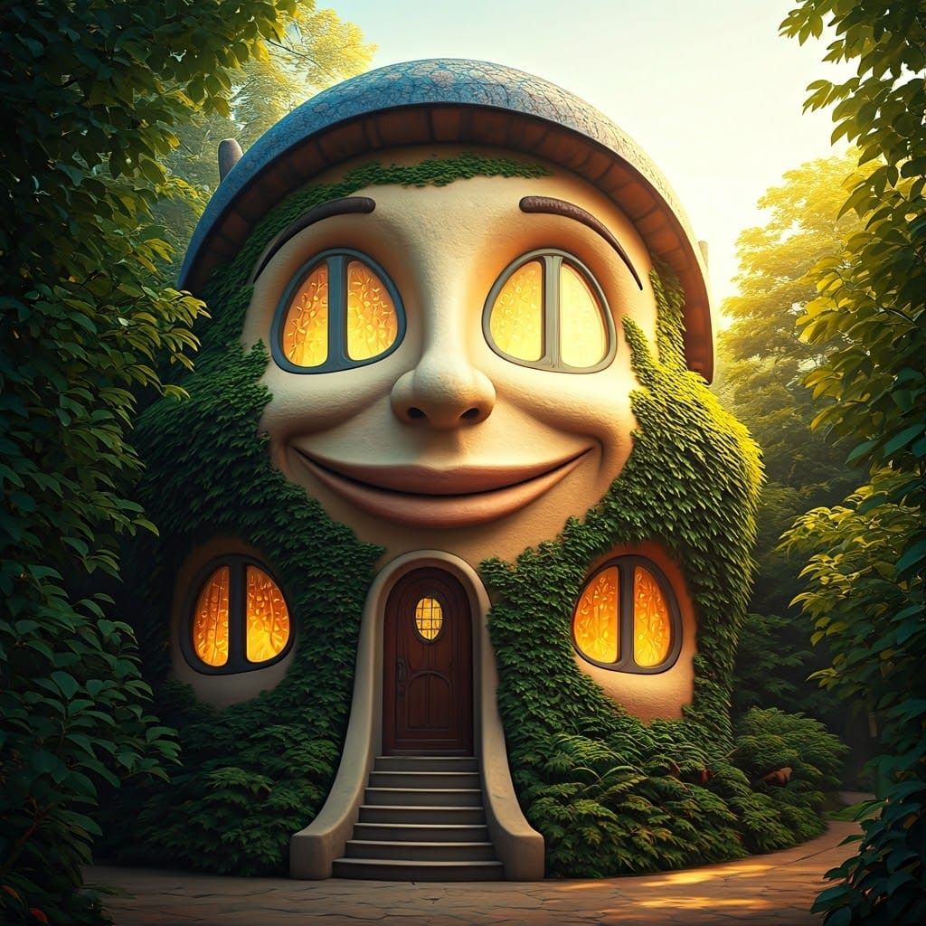 Smiley Home  by @ImaginatorLucy