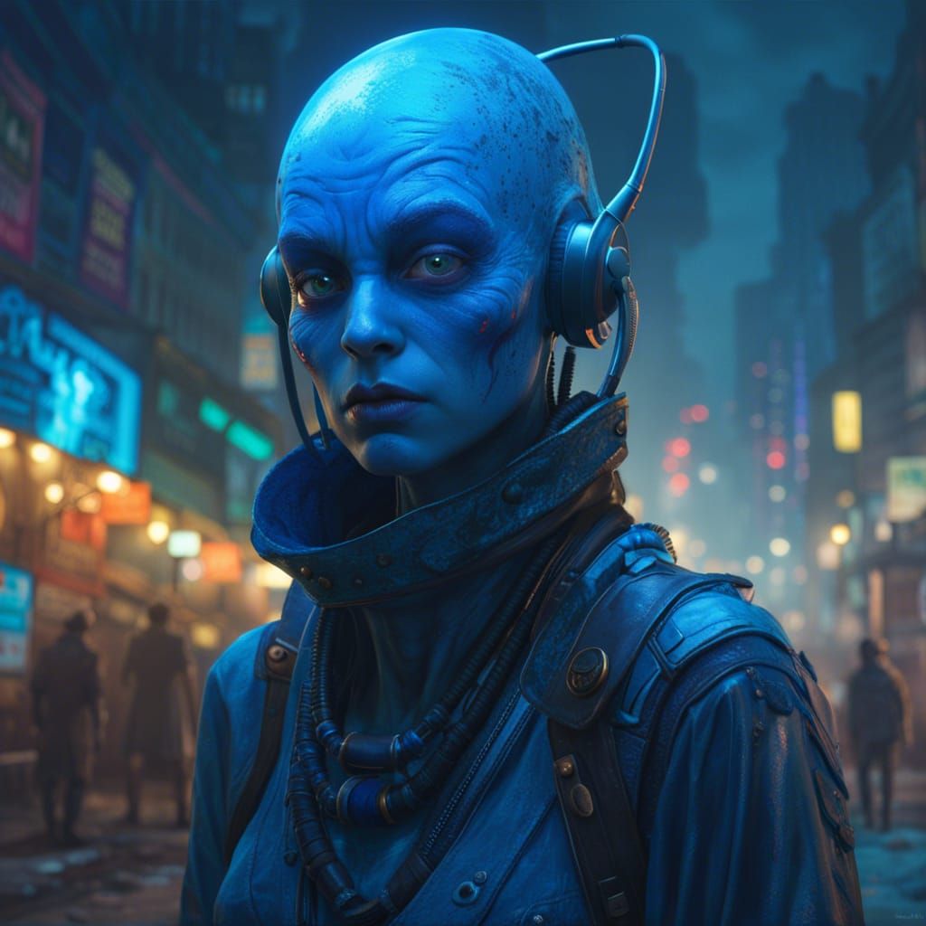 Human Like Alien  by @Vanessa Ives