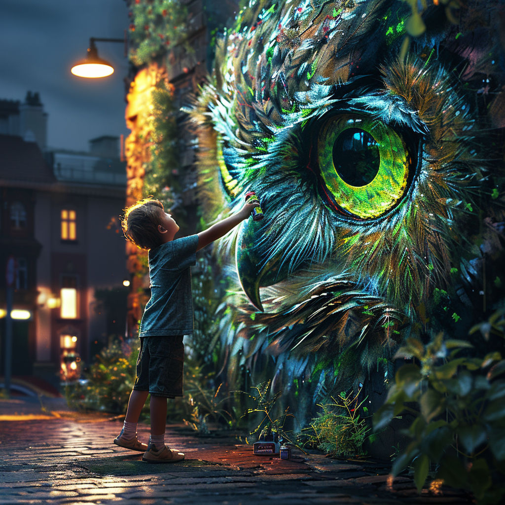   Owl  by @MakerDawg