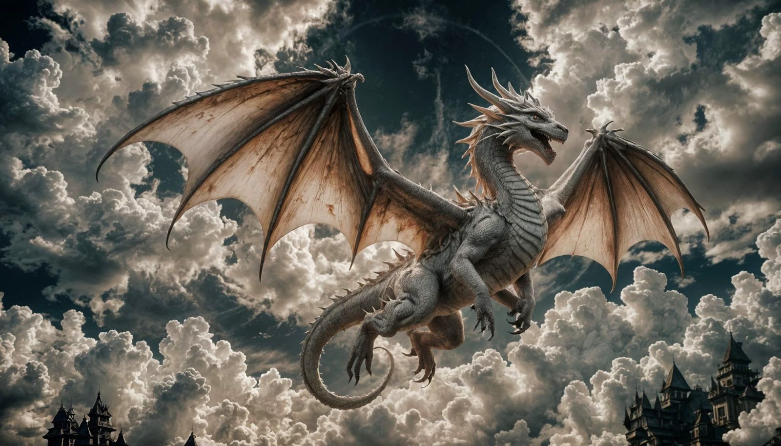 White Dragon  by @The Leycer