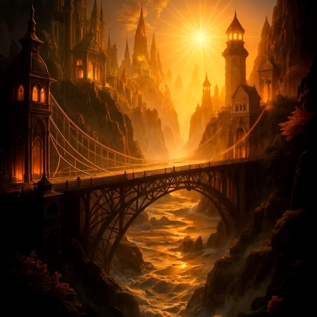 Sky bridge  by @John P