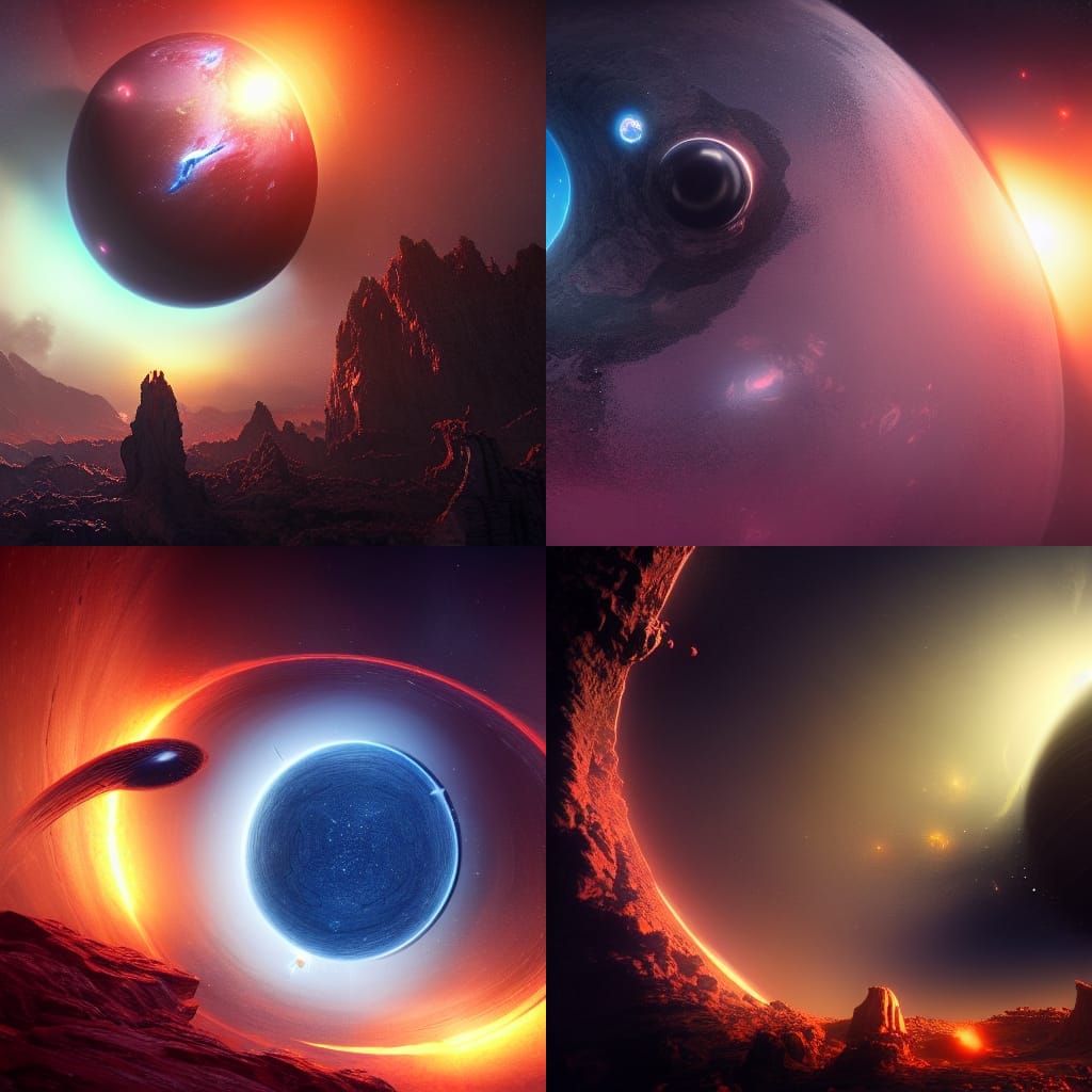 blackhole forming inside of planet