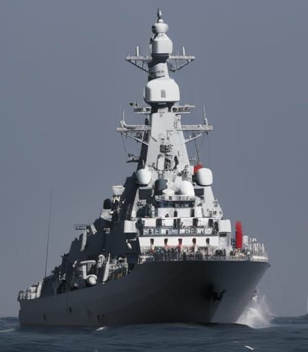 Heavy guided missile cruiser