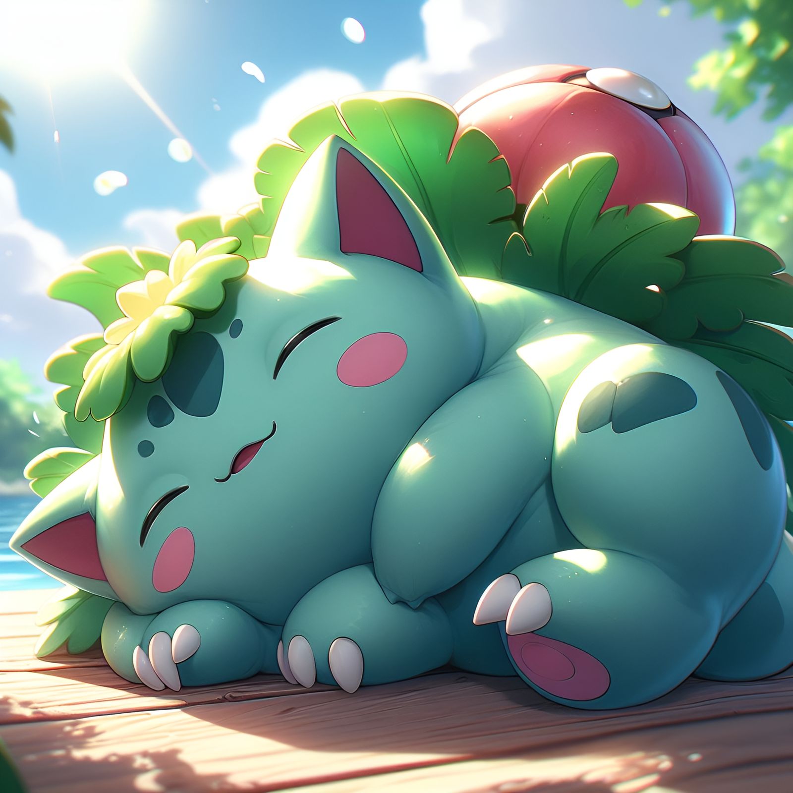 Sleeping Pokemon Series: Bulbasaur