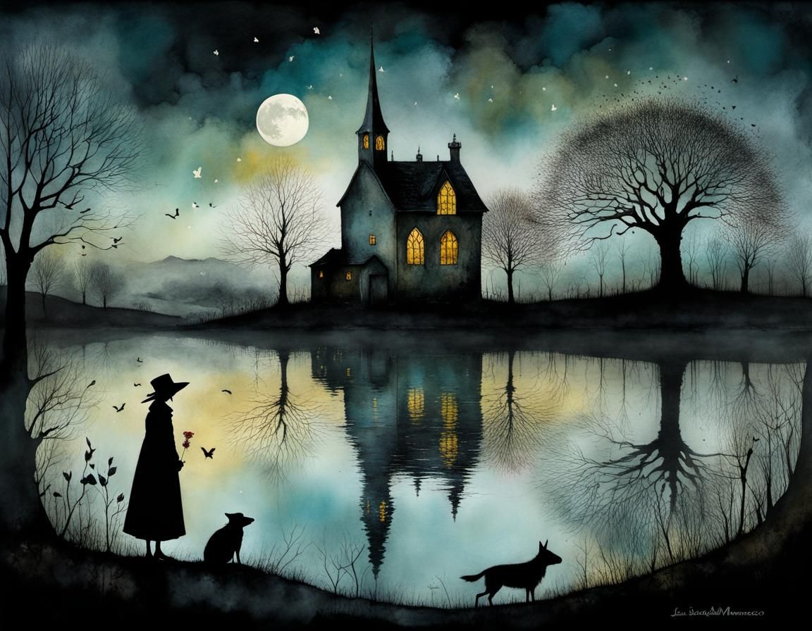 in the mourning  by @Amy 