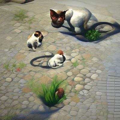 one cat just leads to another!