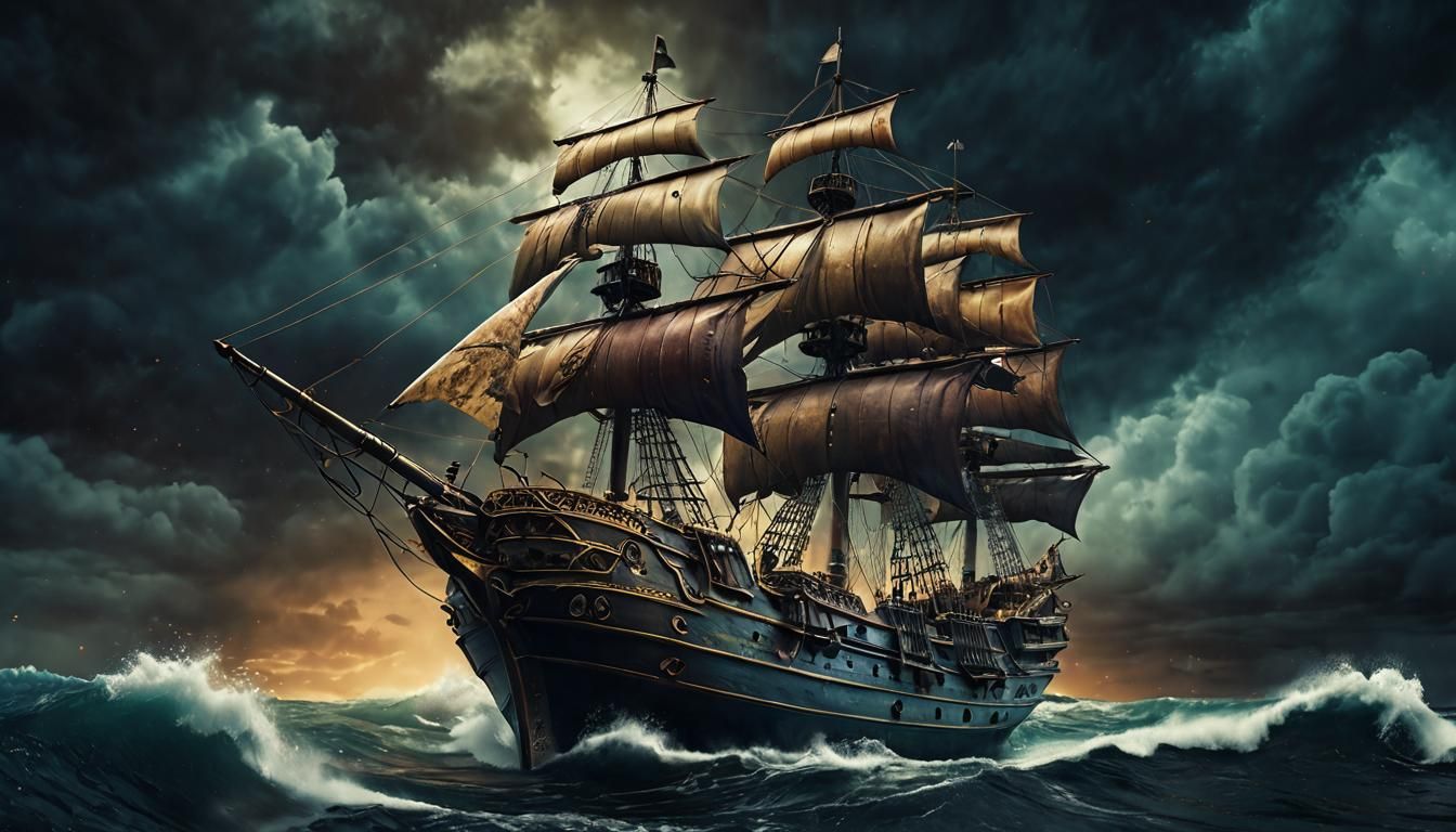 The seas will swallow you whole a night like this...  by @Zepp