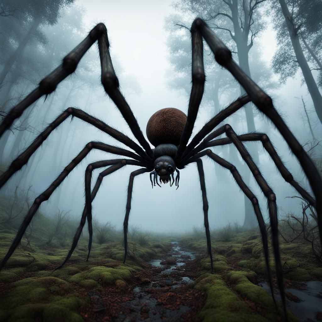 Hope you like spiders - AI Generated Artwork - NightCafe Creator