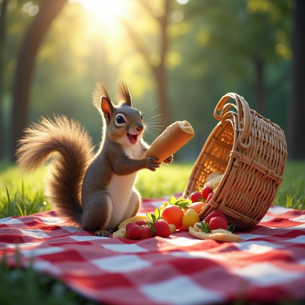 Mischievous Squirrel