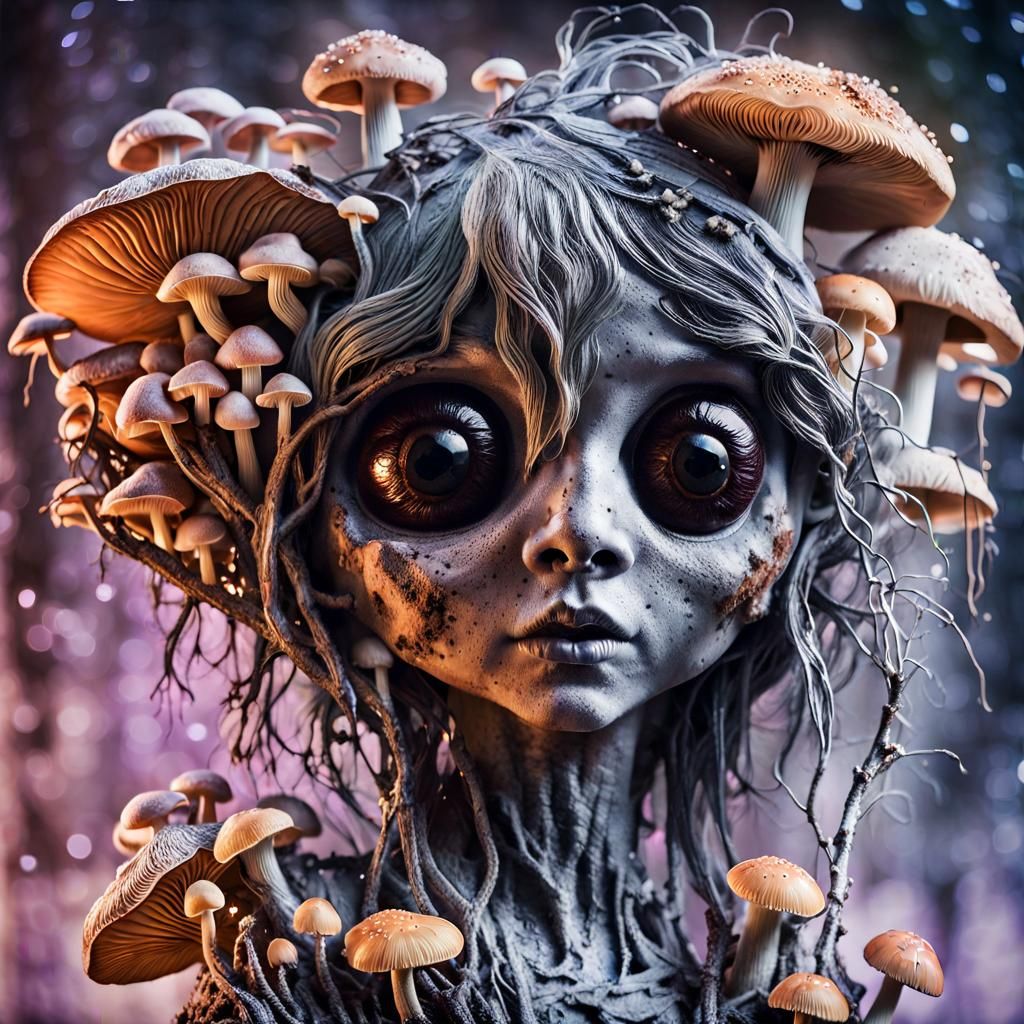 Fungi Girl 12876