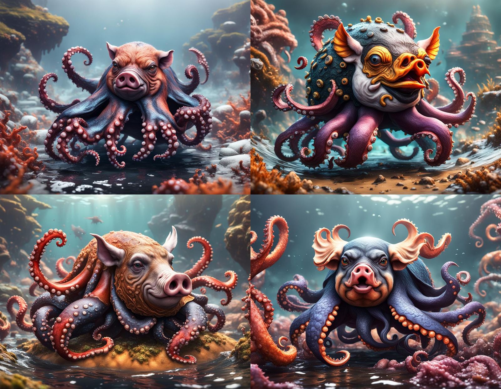 Hybrid Puffin miasma octopus filth disaster wrestling pig me...