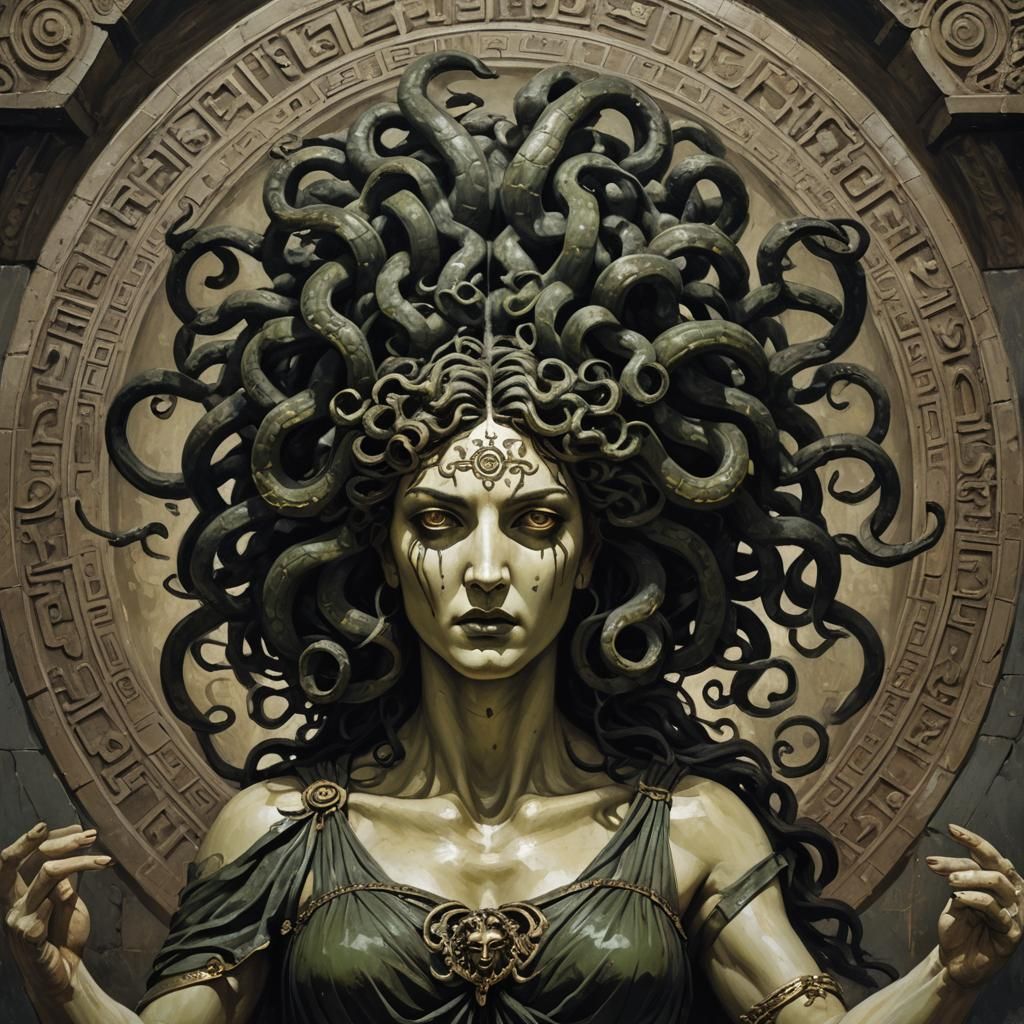 gothic horror ancient greek medusa