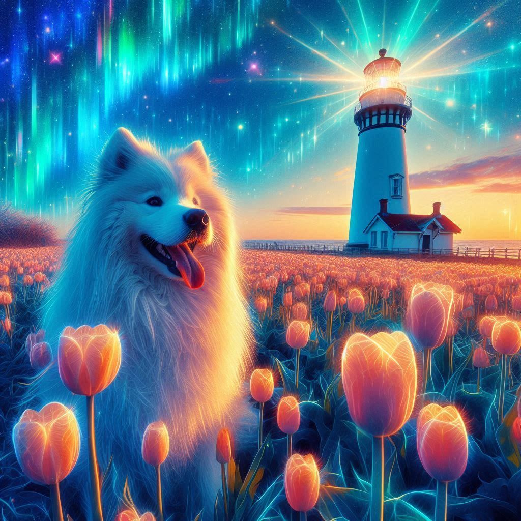 DDD's Username Letter Challenge - lighthouse tulips: sea: ir...