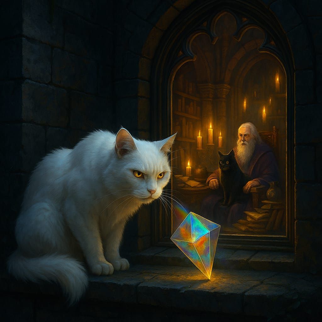 This Time -- Subla watching the wizard and Albus