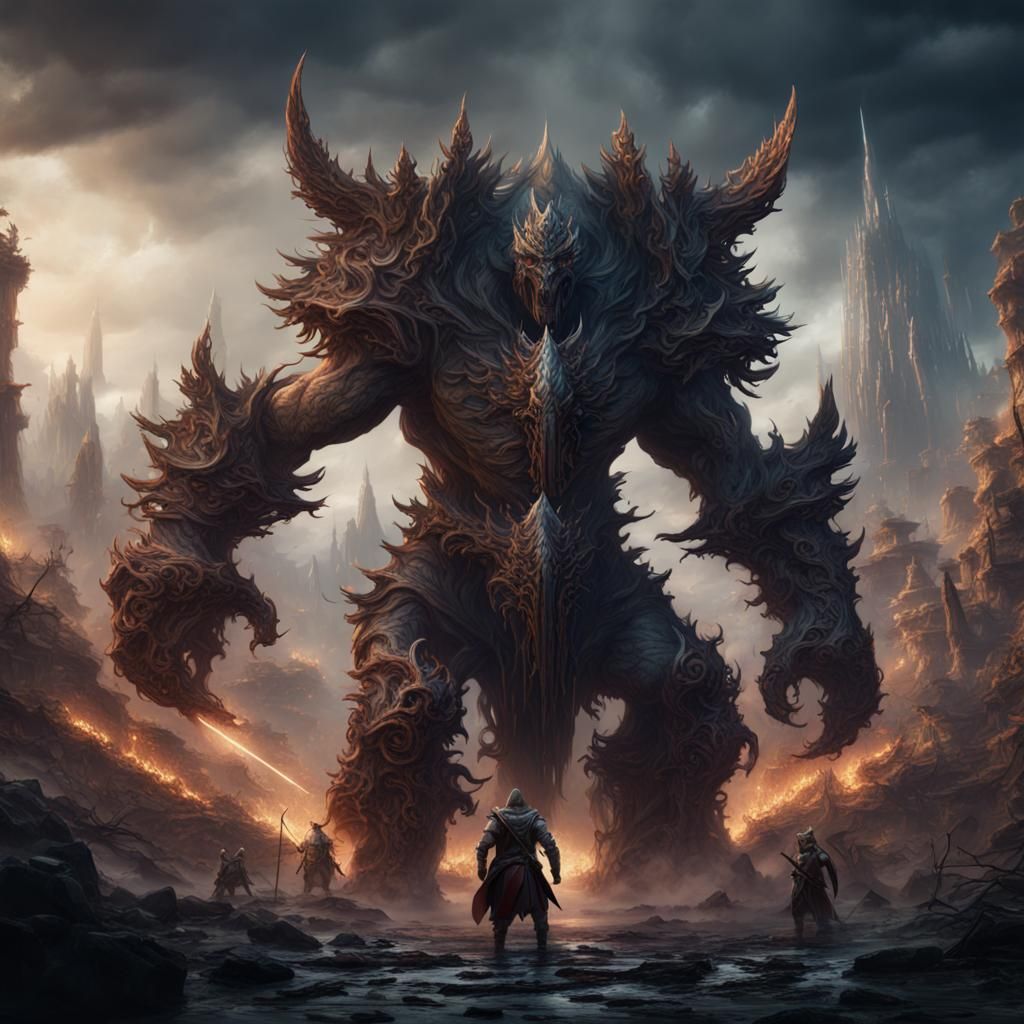 facing strong enemy