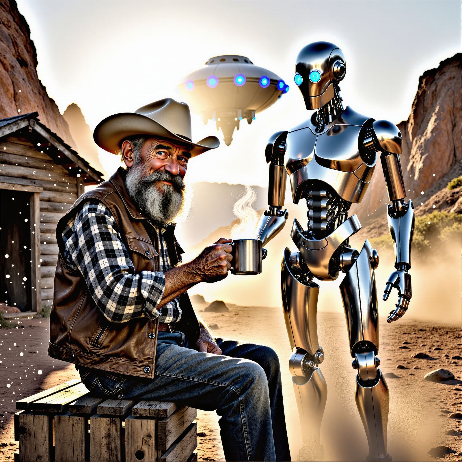 Coffee for my alien buddy