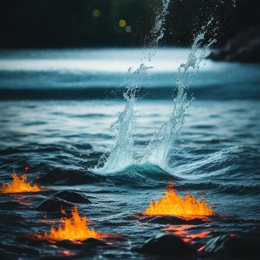 fire and water mix