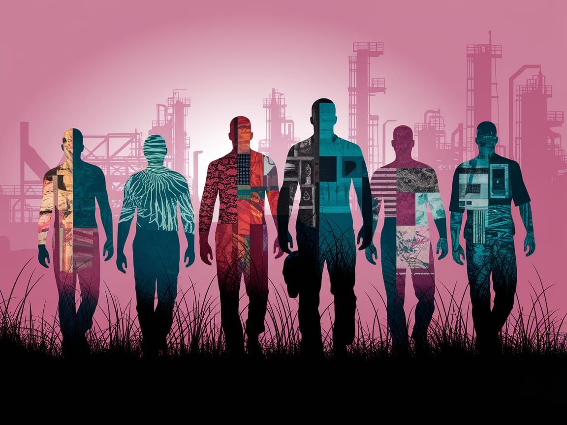 Men at work   by @Lourse 