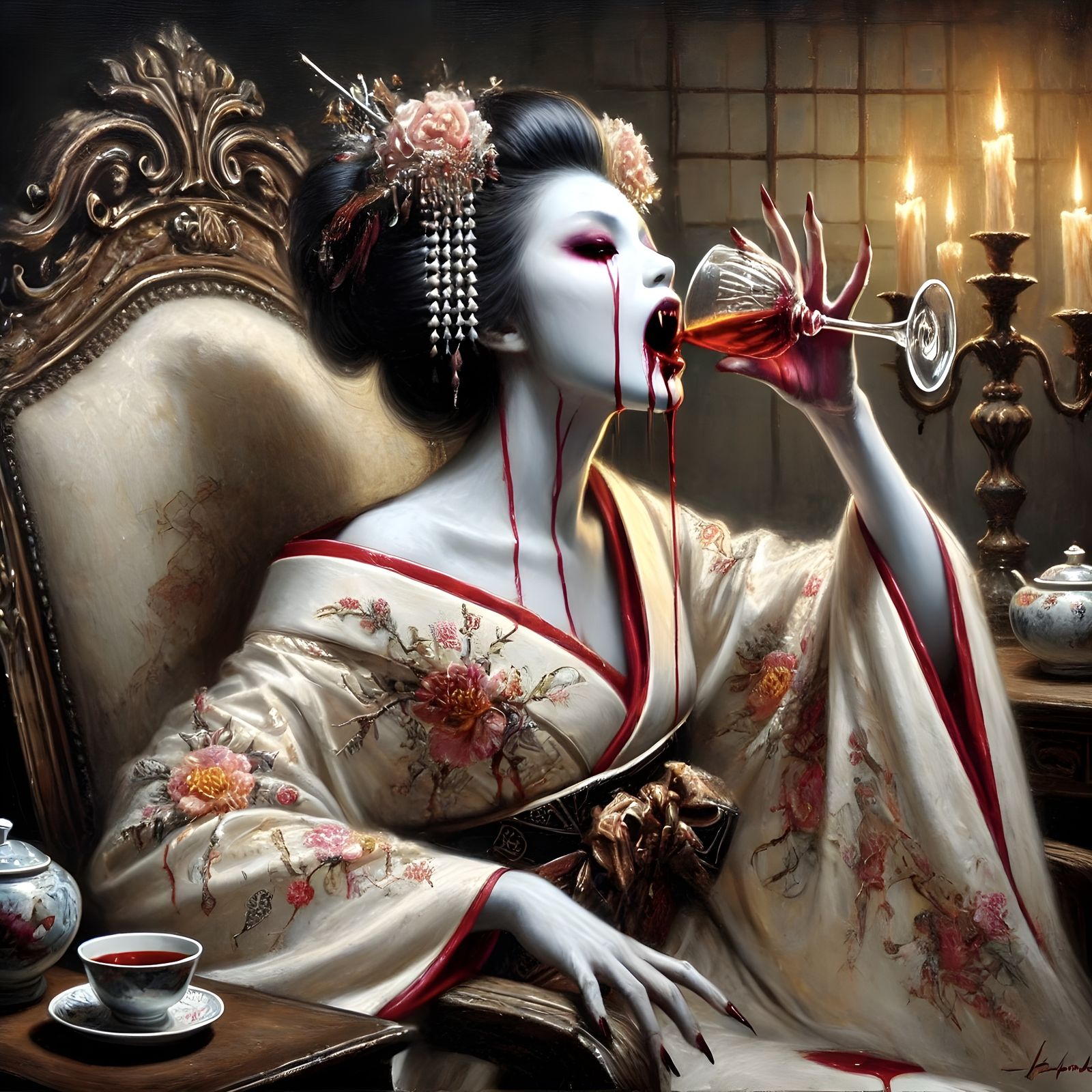 vampire geisha