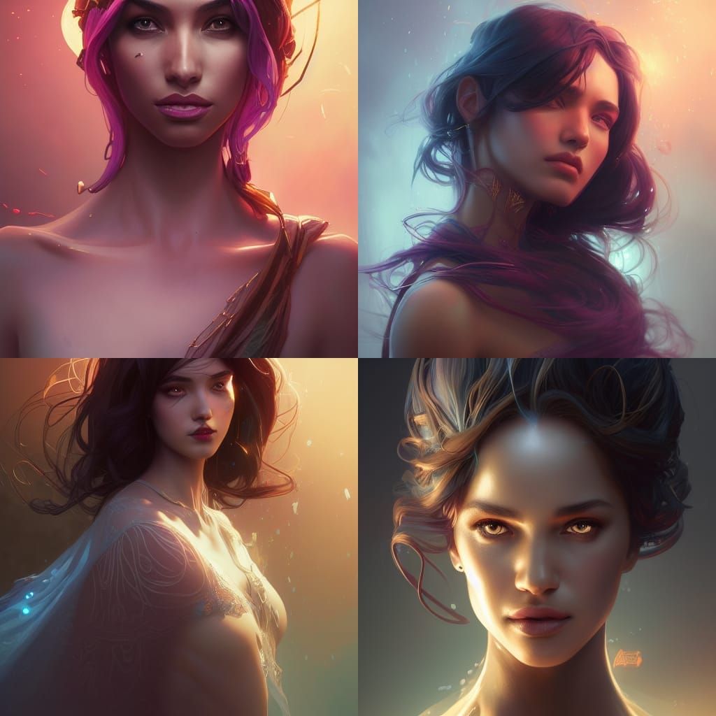 Descendants soul woman - AI Generated Artwork - NightCafe Creator