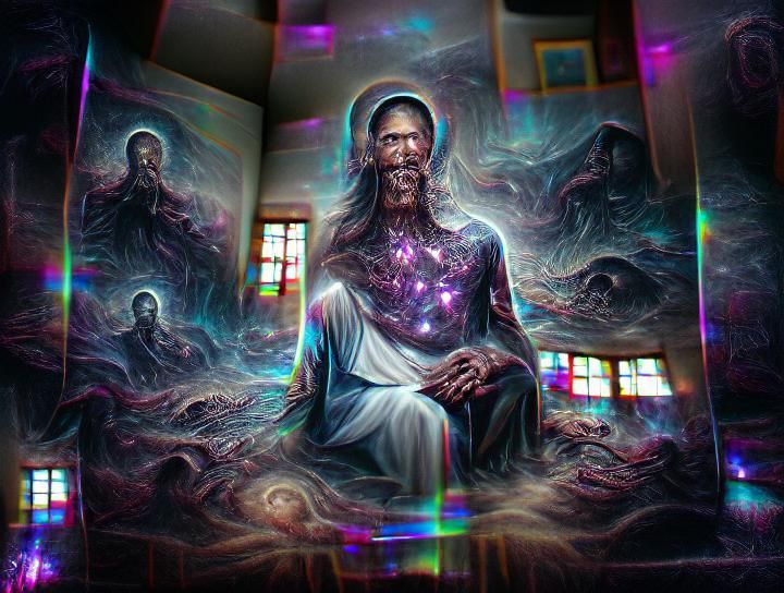 god AI Generated Artwork NightCafe Creator