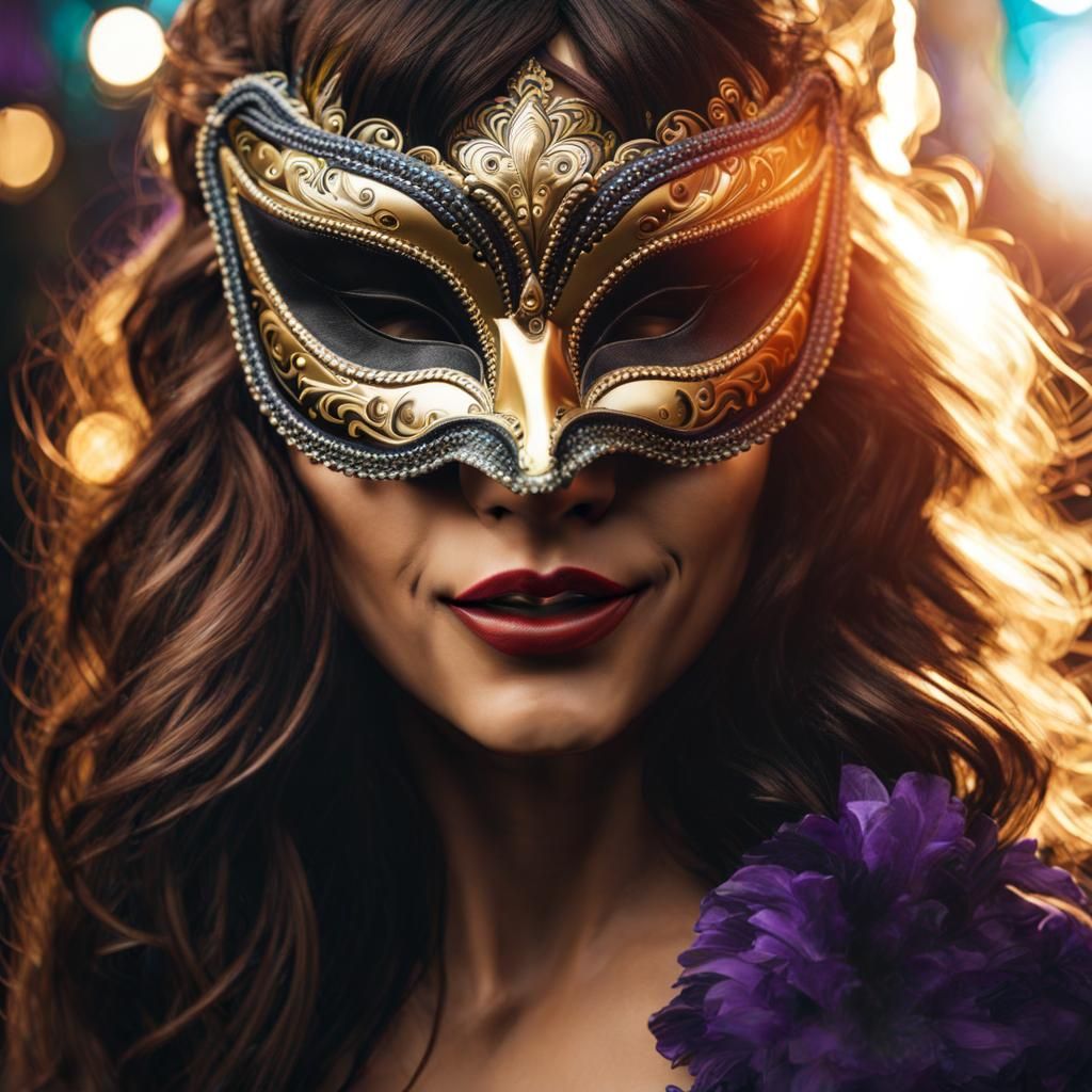 Masquerade Mask AI Generated Artwork NightCafe Creator