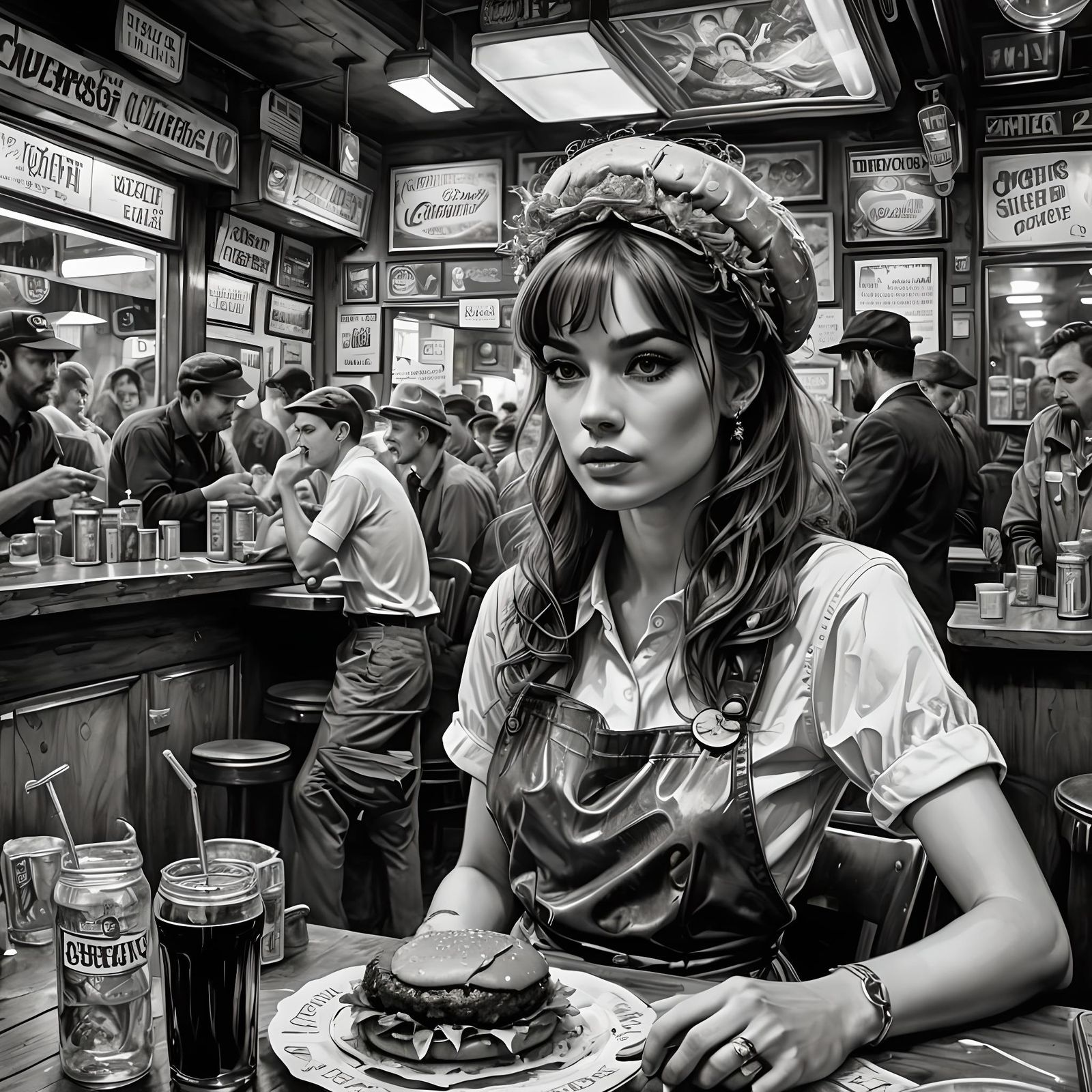 Retro Diner  by @Happy Jack