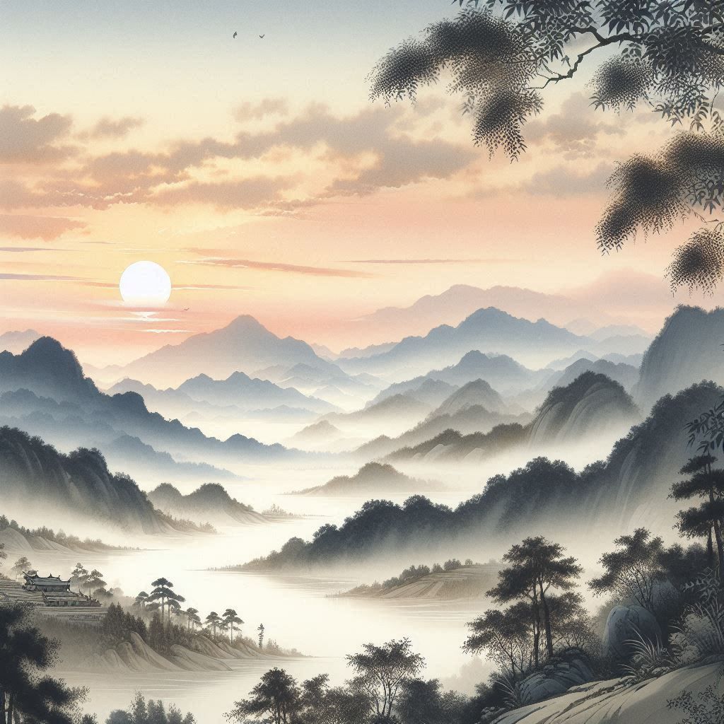 Dawn Landscape I