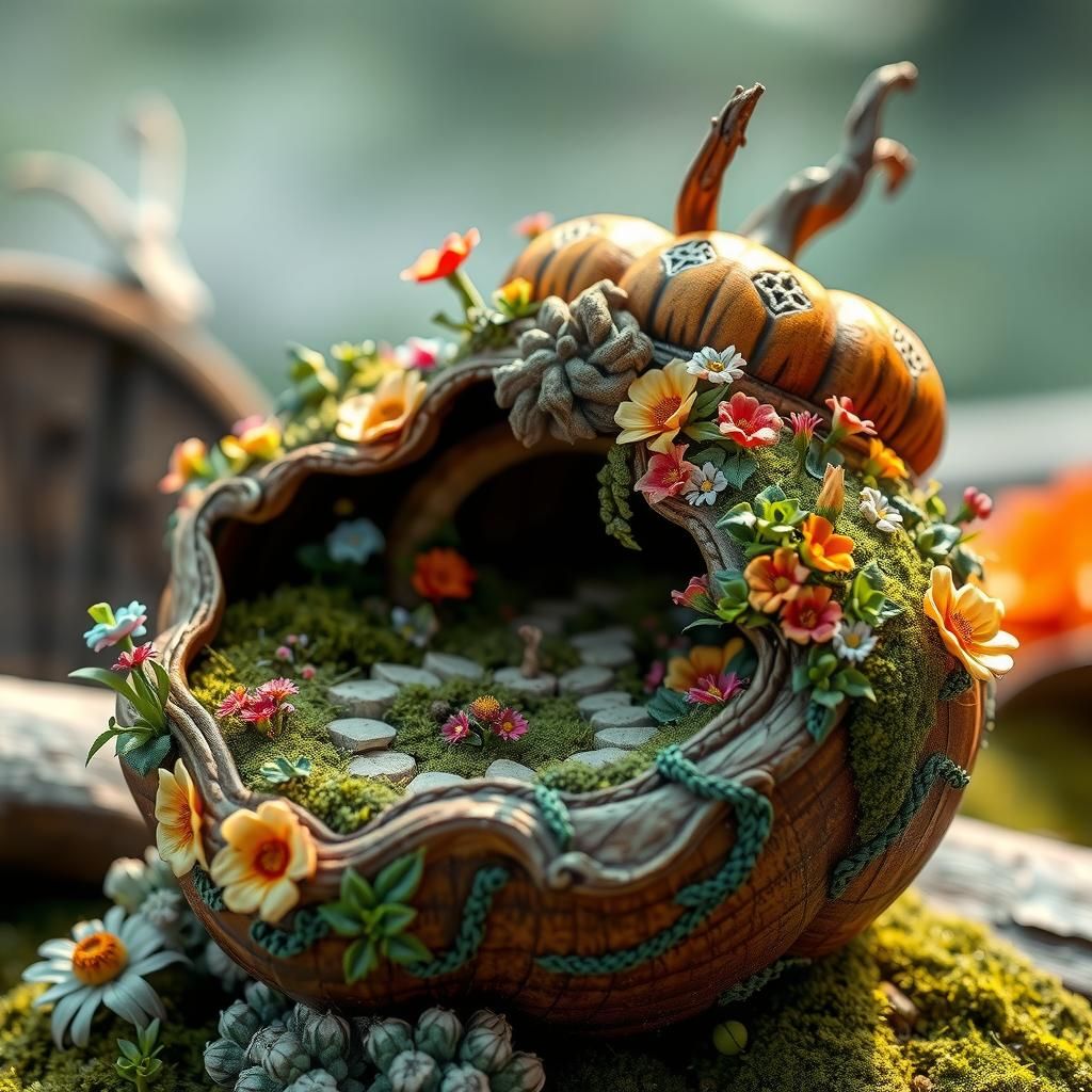 Garden in Gourd