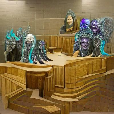 A tribunal of the old gods