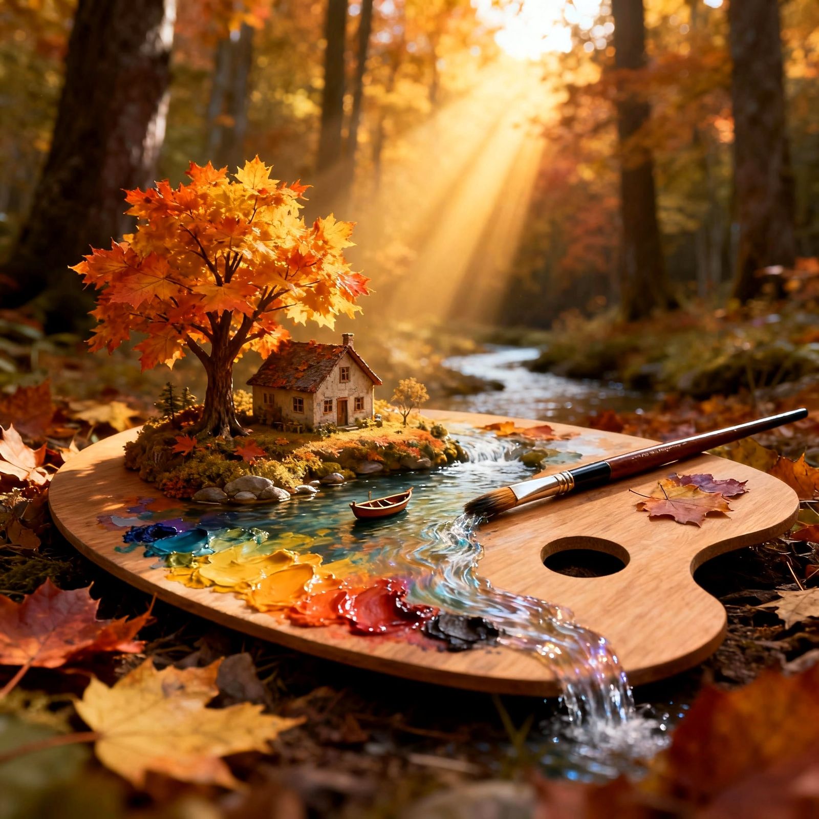 Miniature Autumnal Scenes  by @Megan 