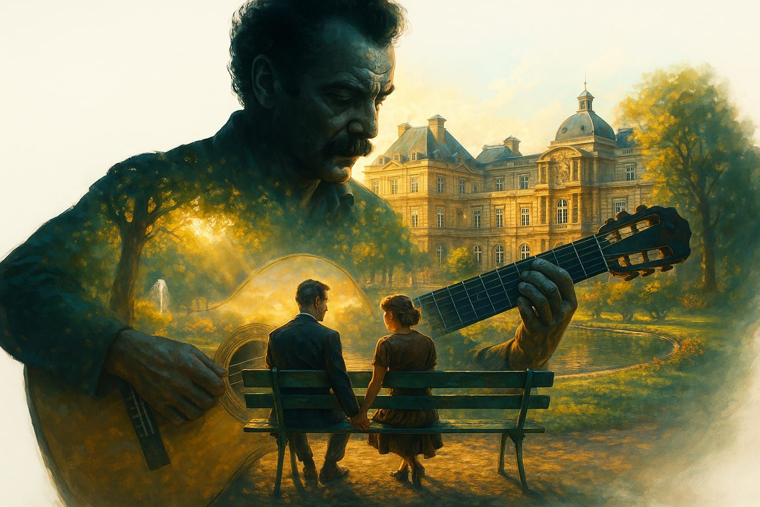 Les amoureux des bancs publics