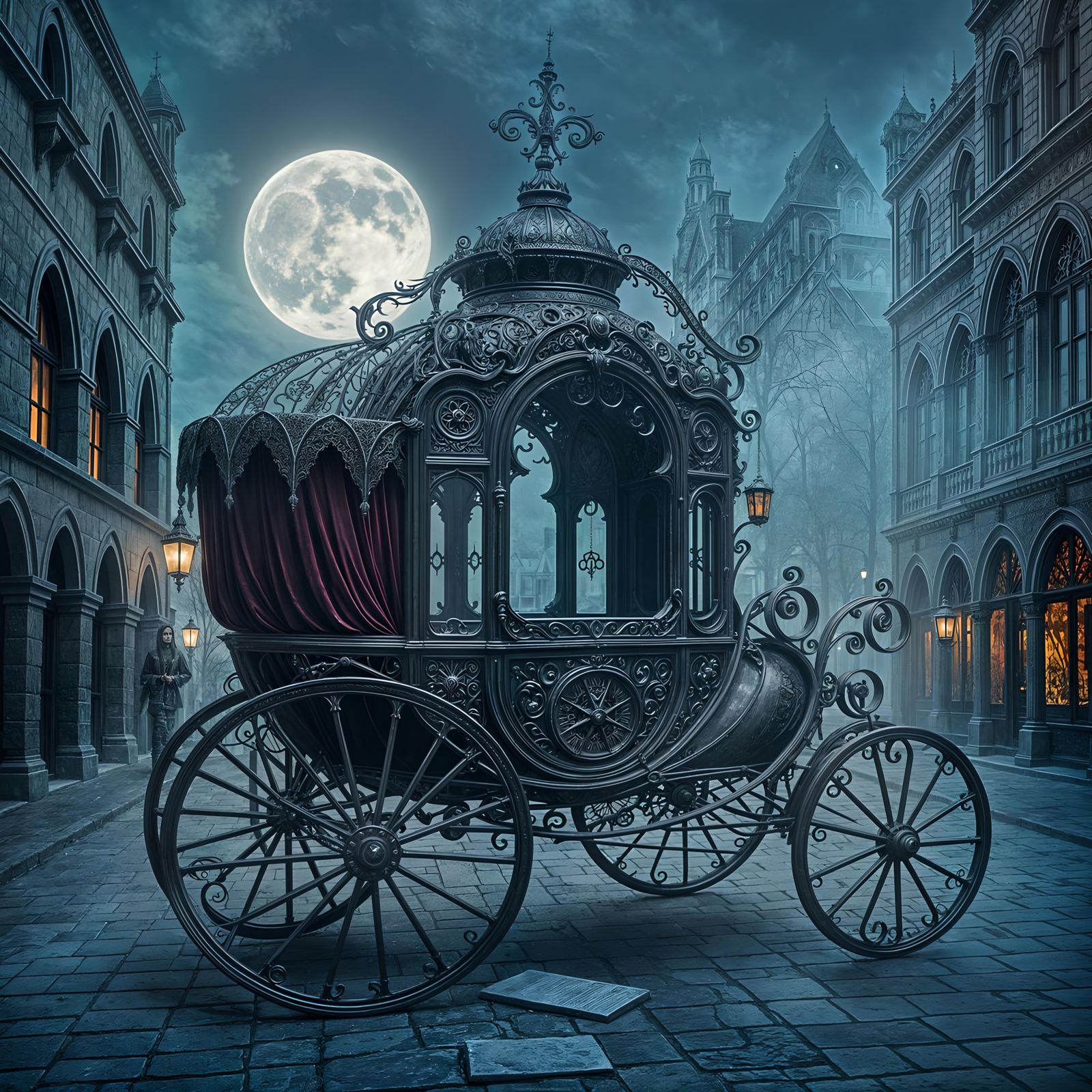 Gothic Carriage  by @NewAgerJul