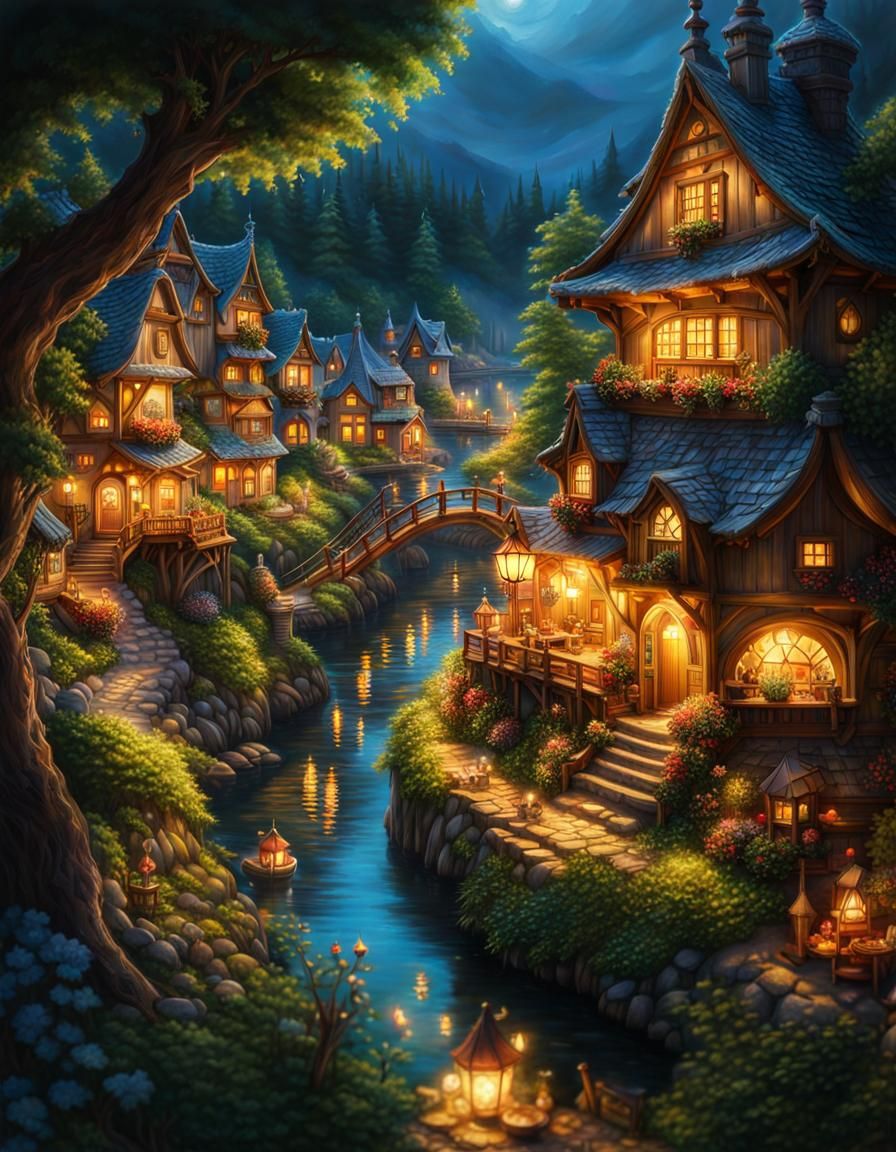Fantasy Riverside Mansions
