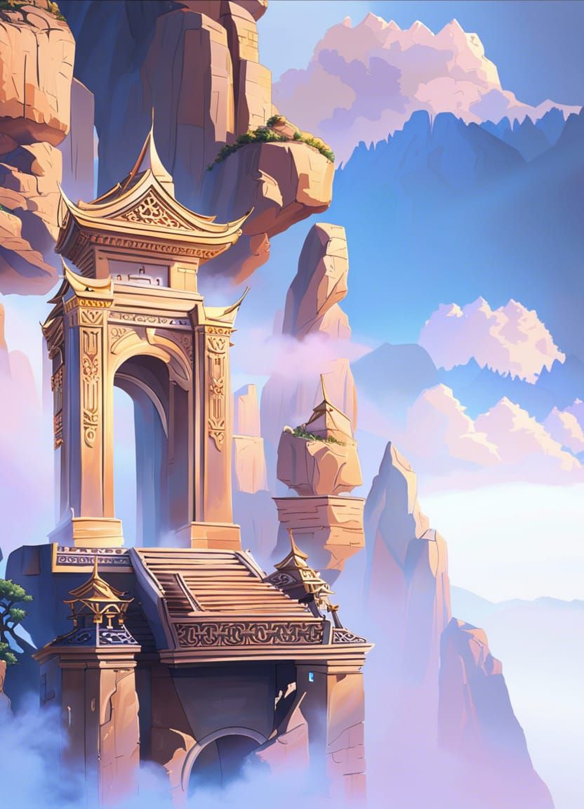 Temple of the Floating Cliff