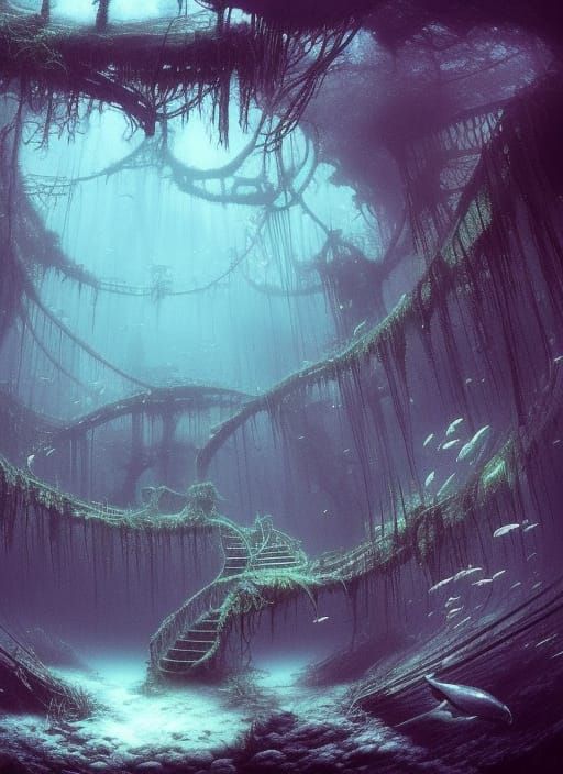 Flooded Ruins  by @Keeg