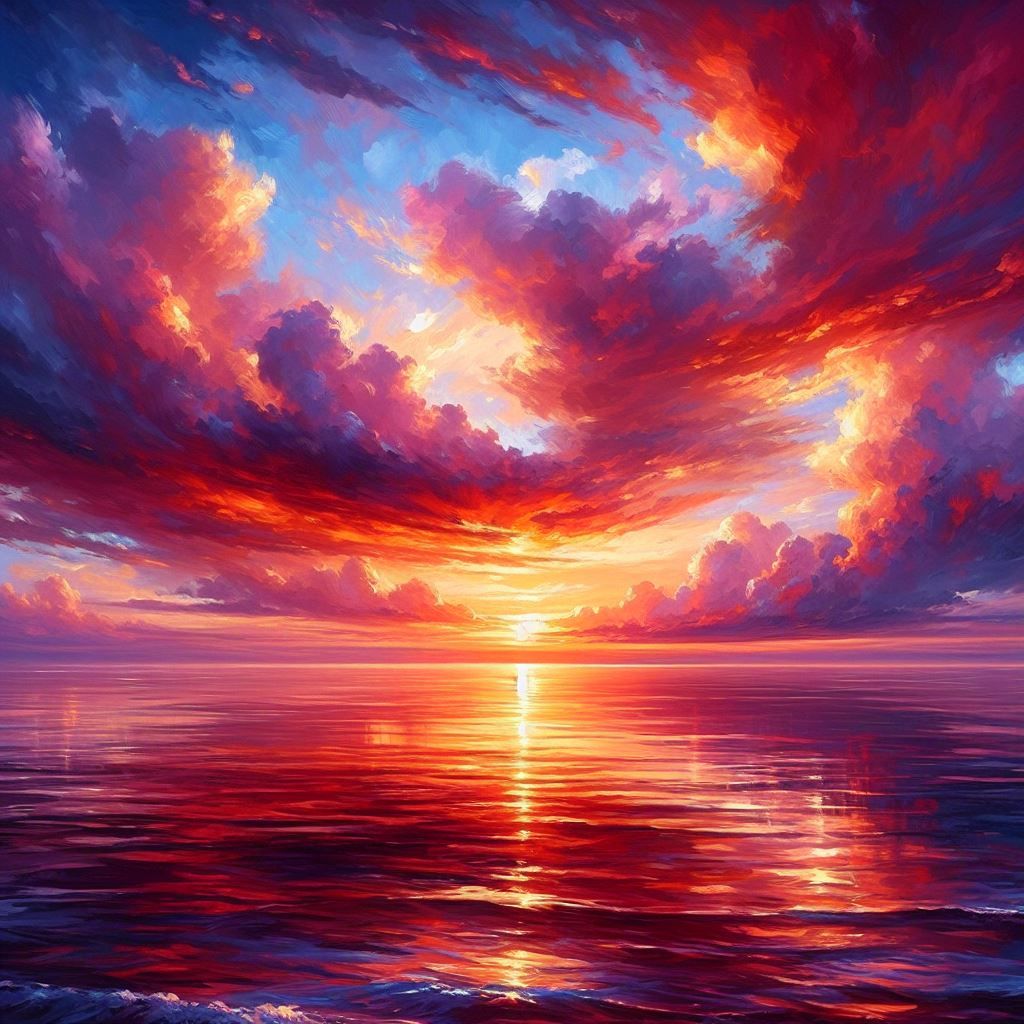 May the Sunset Illuminate Your Oceans