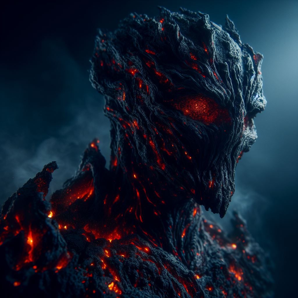Creature Made of Lava