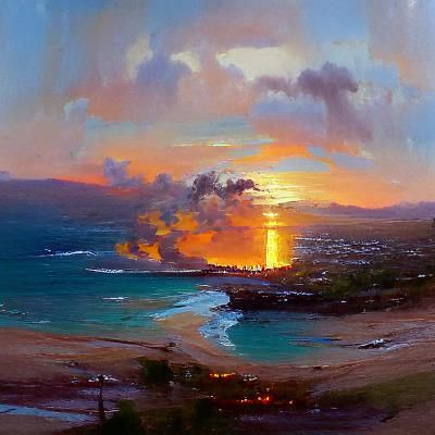 Hawaiian sunset