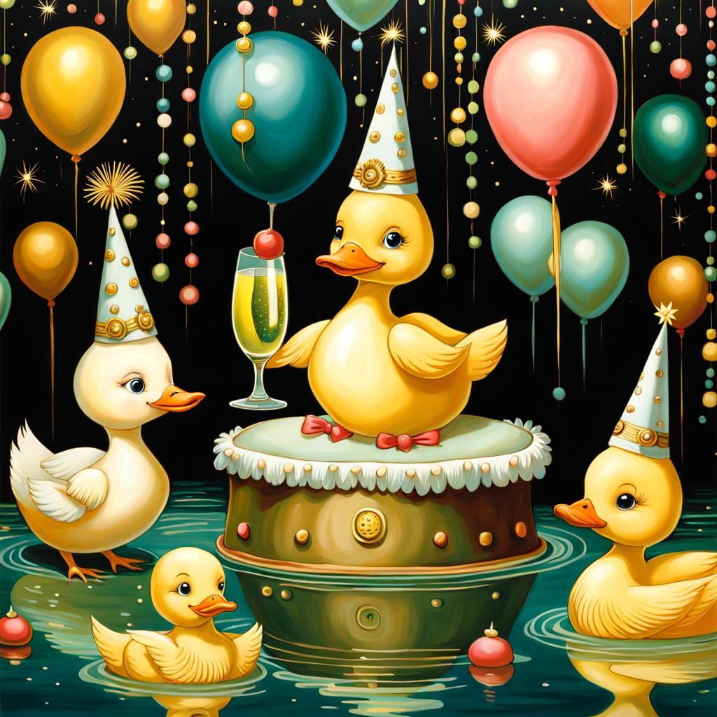 Have A Ducky New Year 🥂