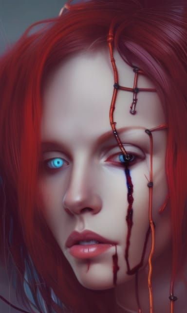 A woman from a Nightmare