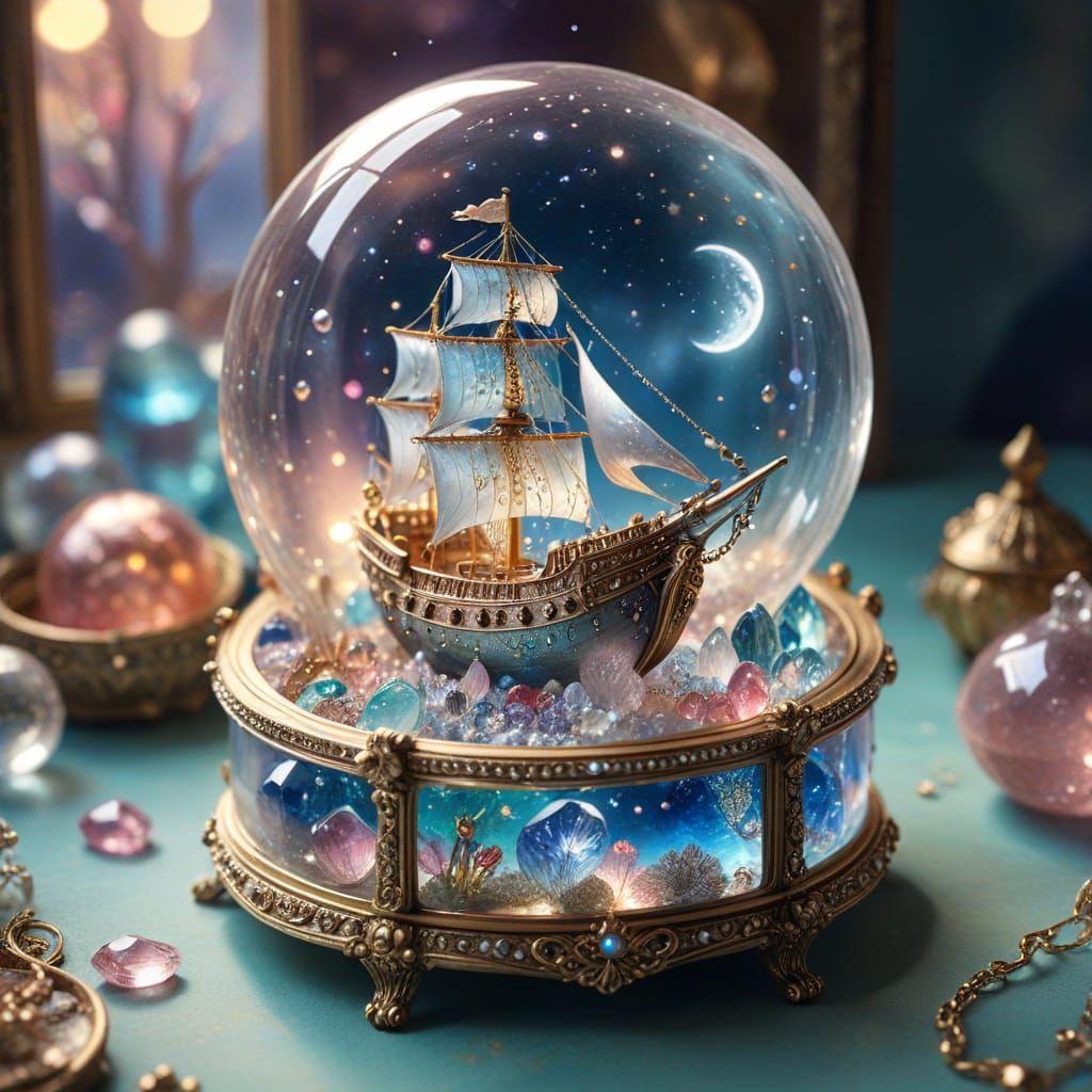 Nave atrapada  by @Tmar