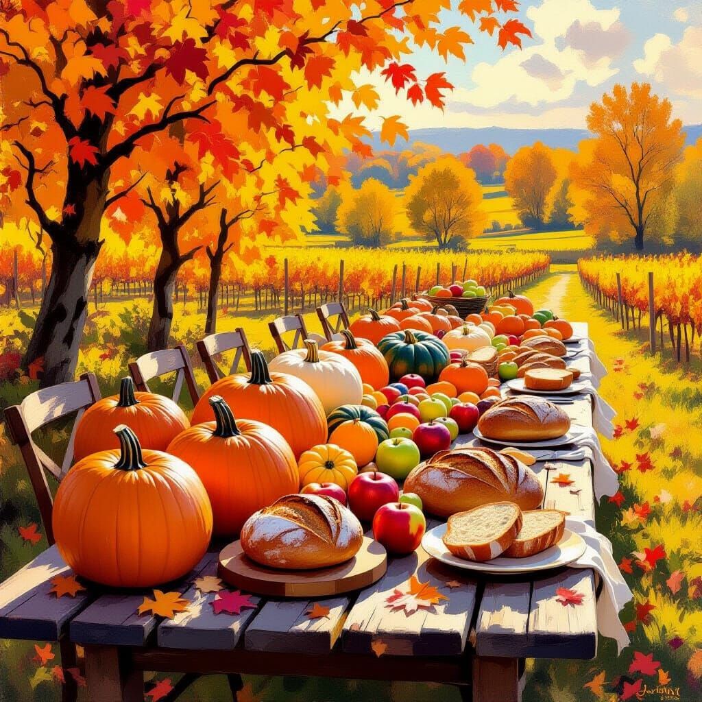 Harvest table  by @Ambassador Maverick