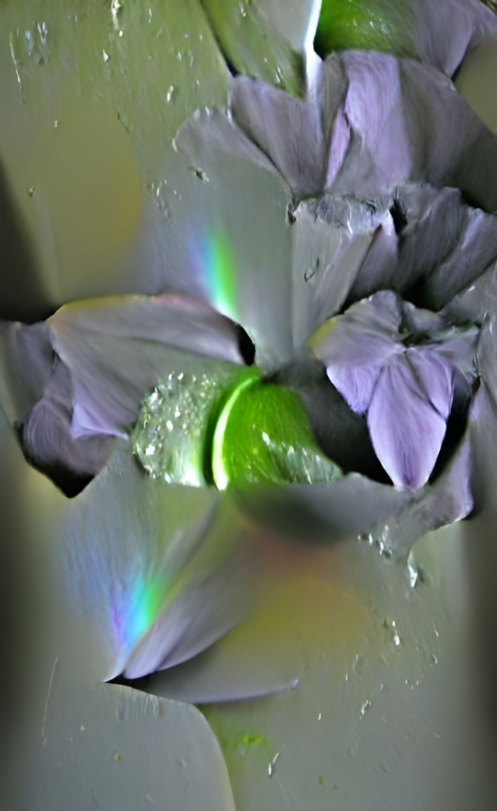 A Grey Sigh in a Flower Husk