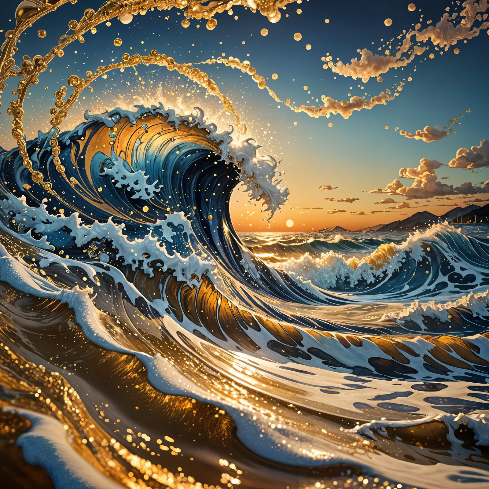 golden hour  by @Charlotti