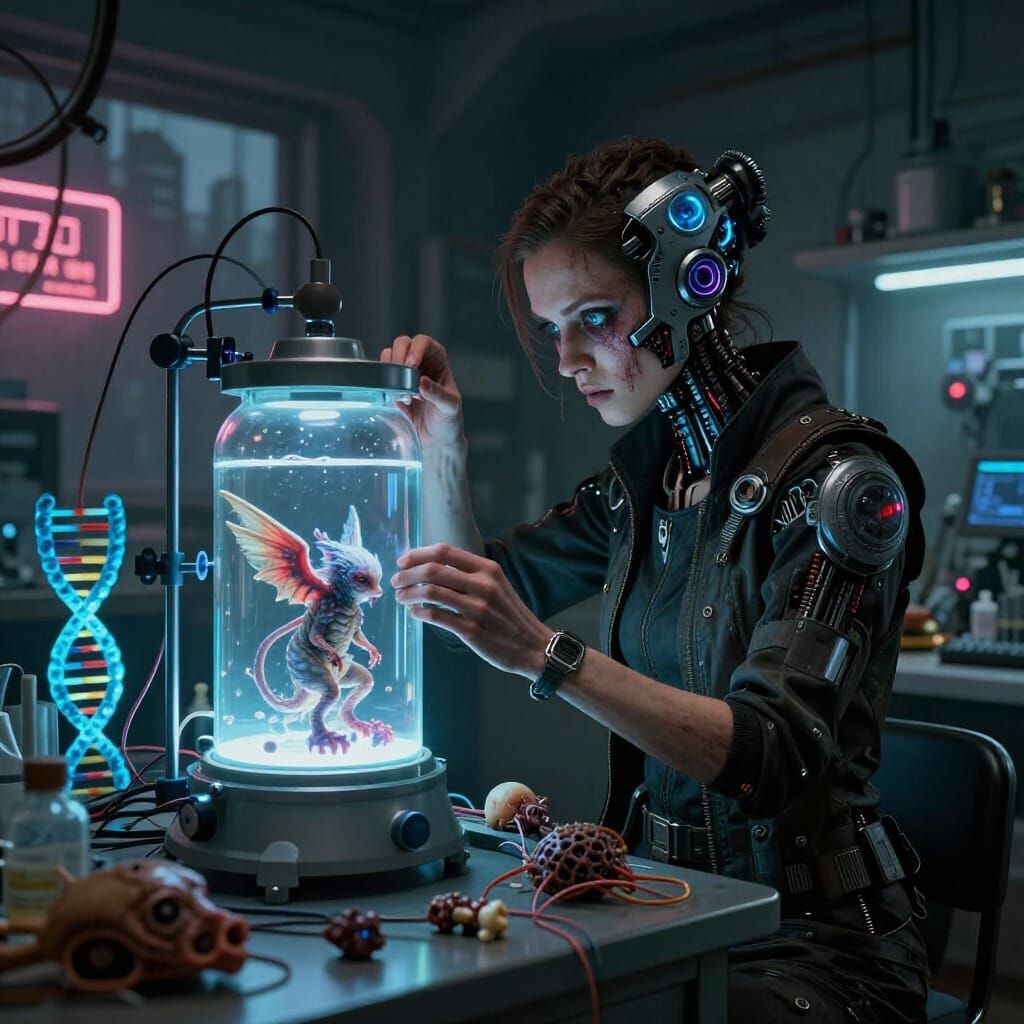 Chimera's Cradle - Bio-Hacker  by @Jon G